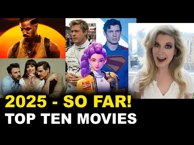 Top Ten Movies 2025 - So Far! - Superman, F1 The Movie, Sinners