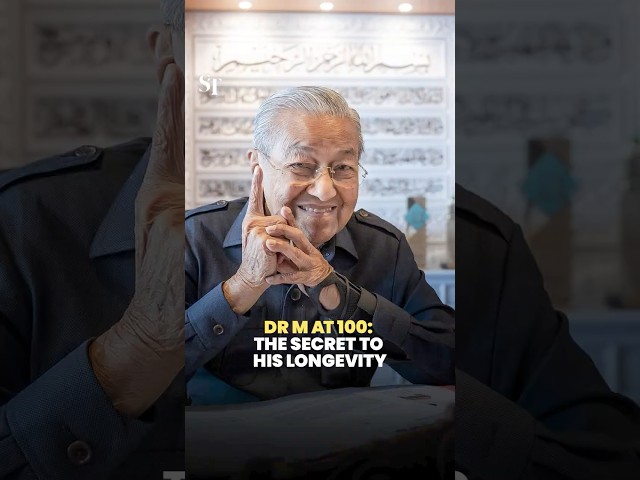 Dr Mahathir Mohamad on the secret to his longevity