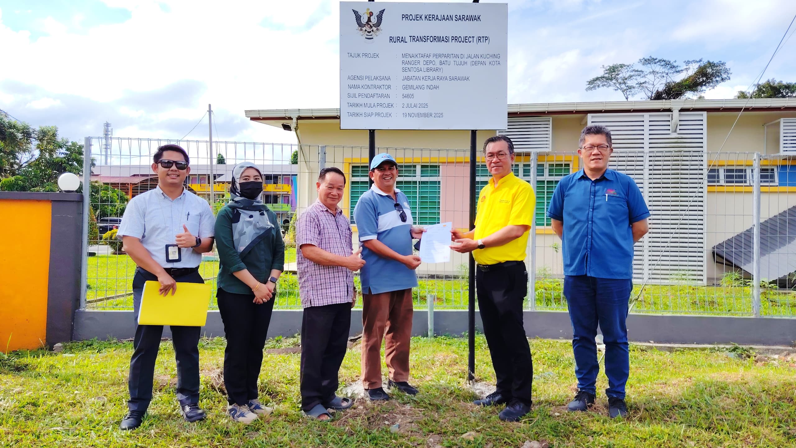 Jalan Kuching Ranger Depo drainage system to get RM300,000 upgrade