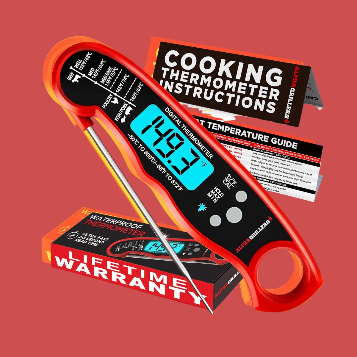 Chicken Anxiety Is Real: This Digital Thermometer Ends the Guesswork and It's on Sale for Prime Day