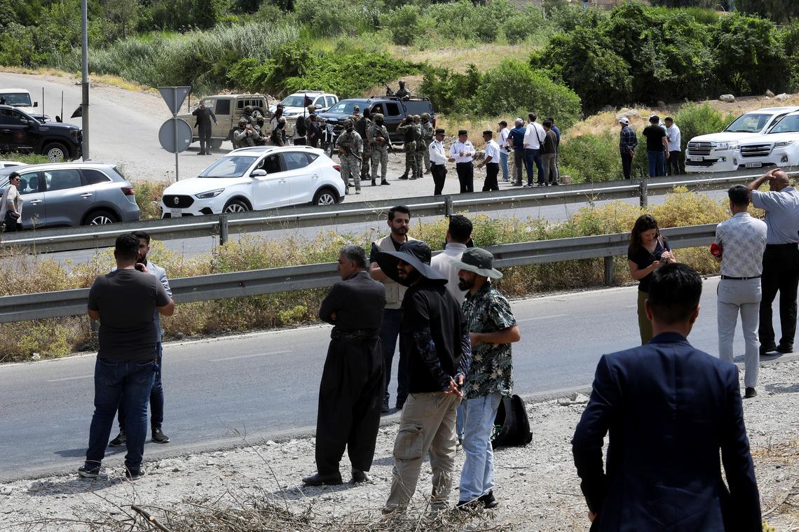 Kurdish PKK militants to hand over first weapons in ceremony in Iraq