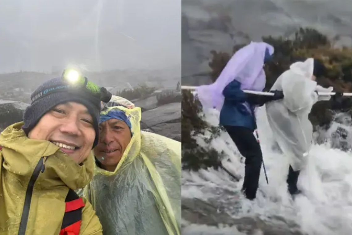‘I could not feel my nose’: Climber recounts stormy conditions while descending Mount Kinabalu