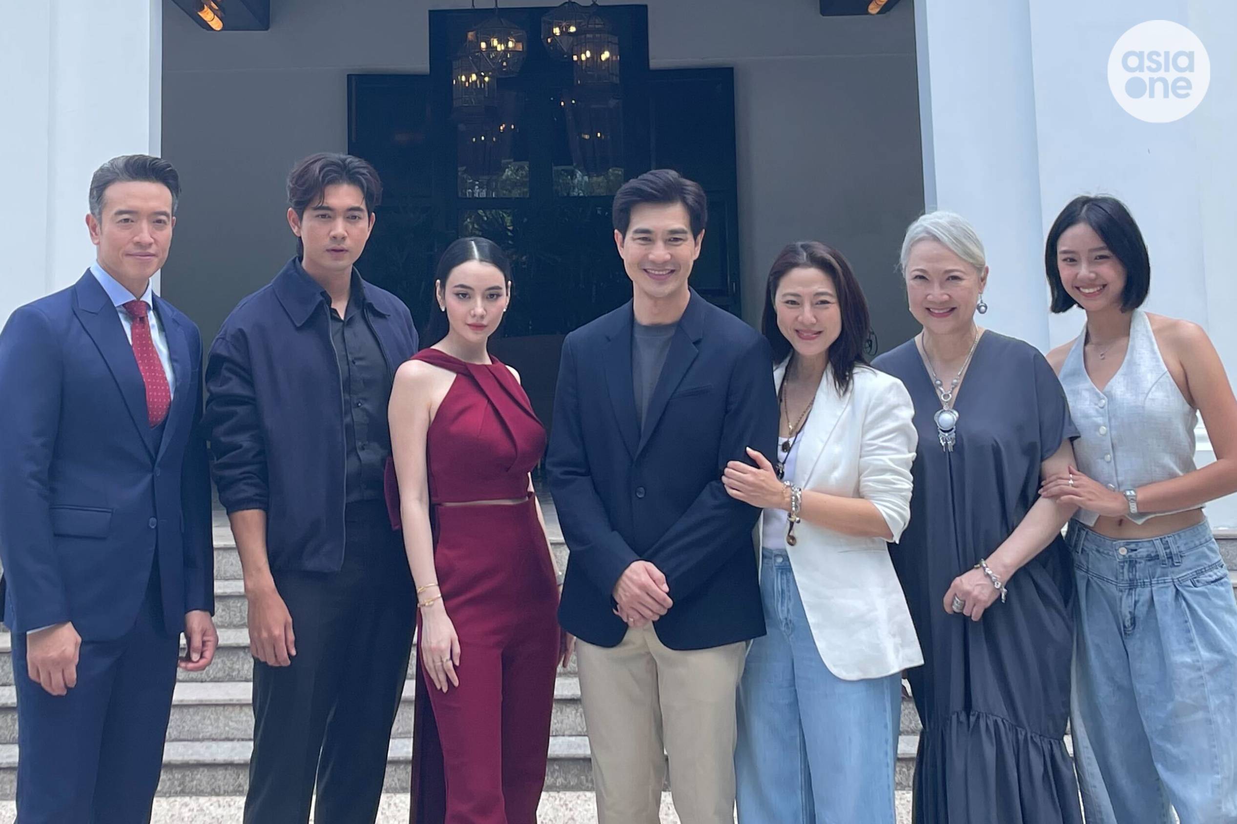 Who doesn't forget easily and who doesn't gossip? Hong Huifang, Cynthia Koh and Pierre Png, cast of new Singapore-Thai thriller, talk people politics