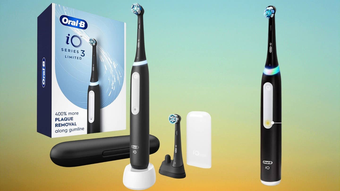 This 'Dentist-Visit Clean' Electric Toothbrush Is Only $50 Right Now