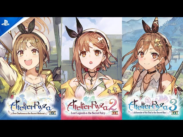 Atelier Ryza Secret Trilogy Deluxe Pack - Teaser Trailer | PS5 Games