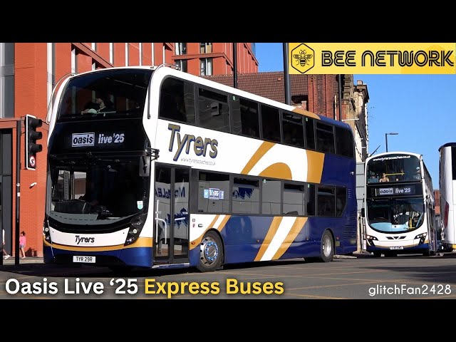 Moving Thousands for Oasis Live Express Buses in Manchester 🐝