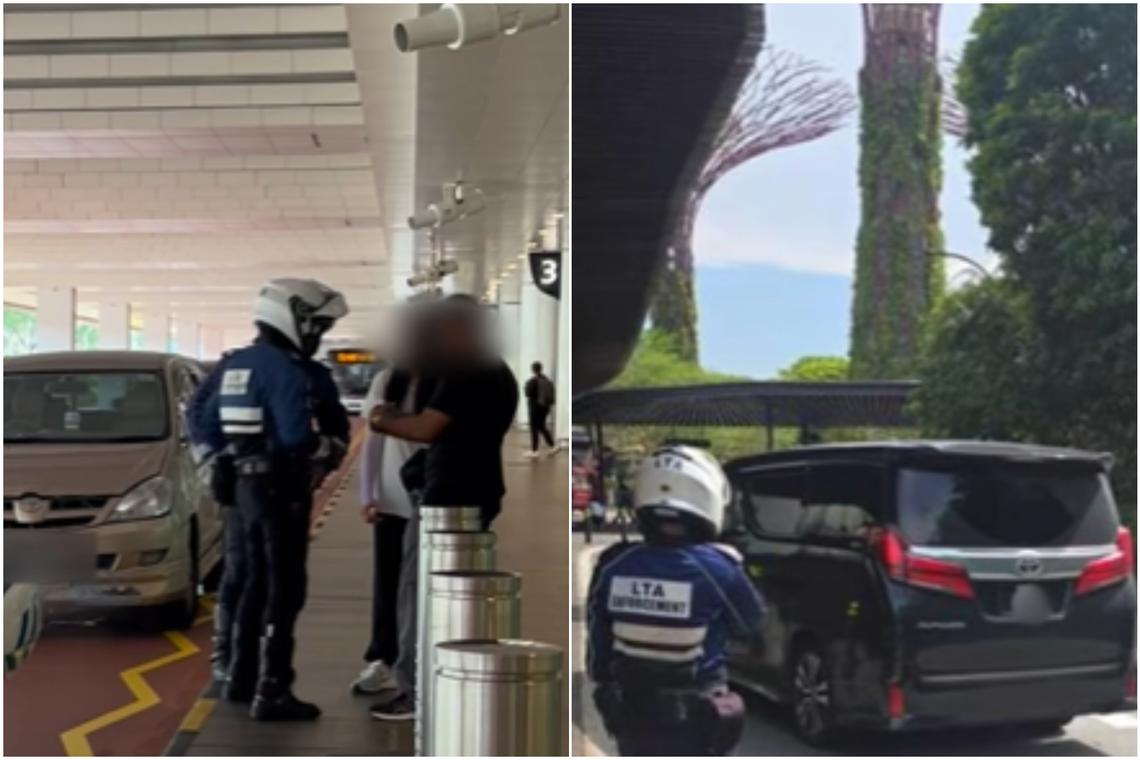 Over 20 motorists caught offering illegal ride-hailing services at Changi Airport and Gardens by the Bay