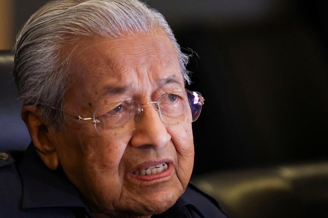 Malaysia ex-PM Mahathir, 100, in hospital for fatigue, office says
