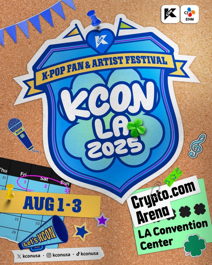 KCON LA 2025: Date, Venue, Lineup, and Other Details of Upcoming K-pop Music Festival 