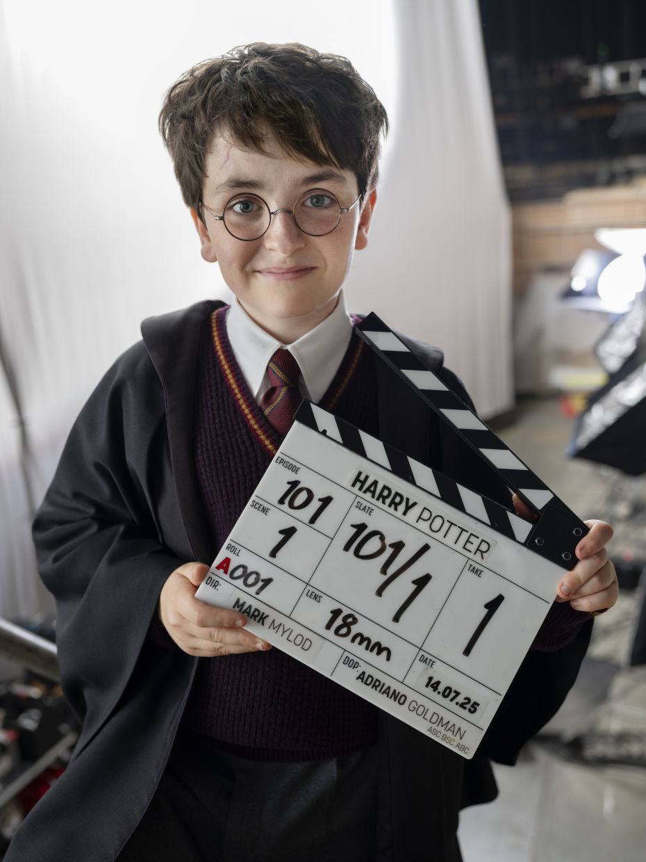 First look at the new Harry Potter as HBO begins filming series