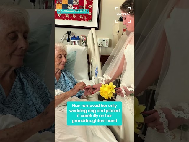 Visiting Nan In The Hospice Ahead Of The Wedding