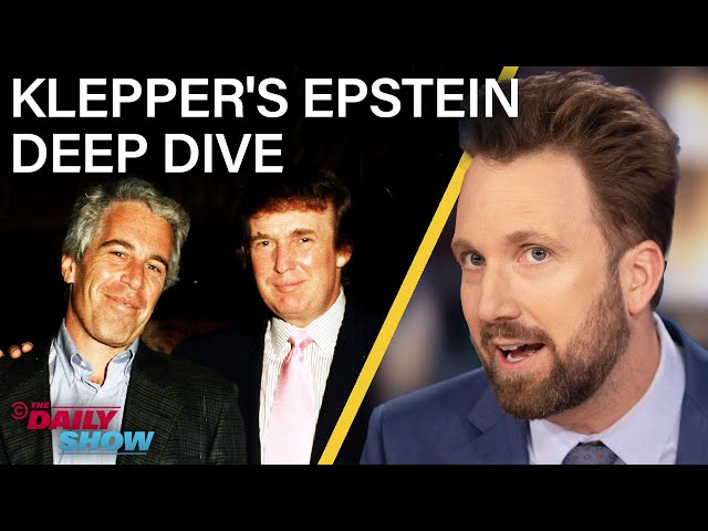 Jordan Klepper Charts Trump's Long History with Epstein & Ghislaine Maxwell | The Daily Show