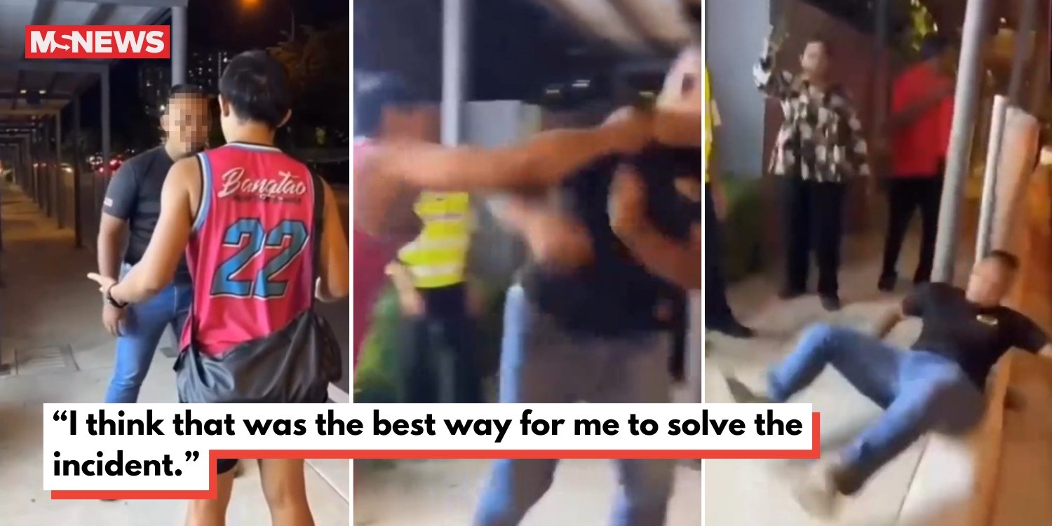 22-Year-old mma fighter knocks out M’sia condo security guard in fight, claims it was self-defence