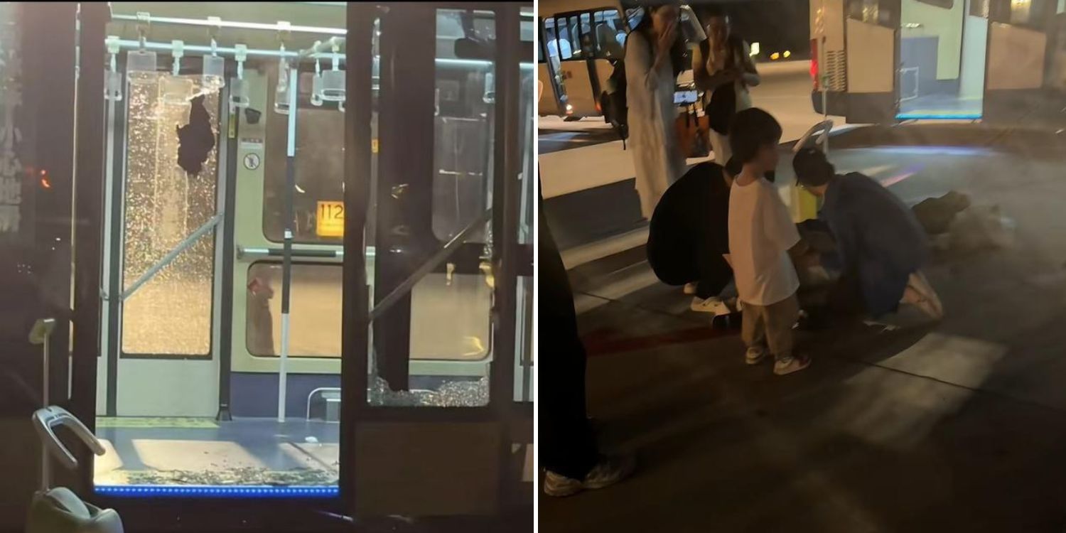 Passengers in China left suffocating after airport bus driver locks them in vehicle & leaves ac off