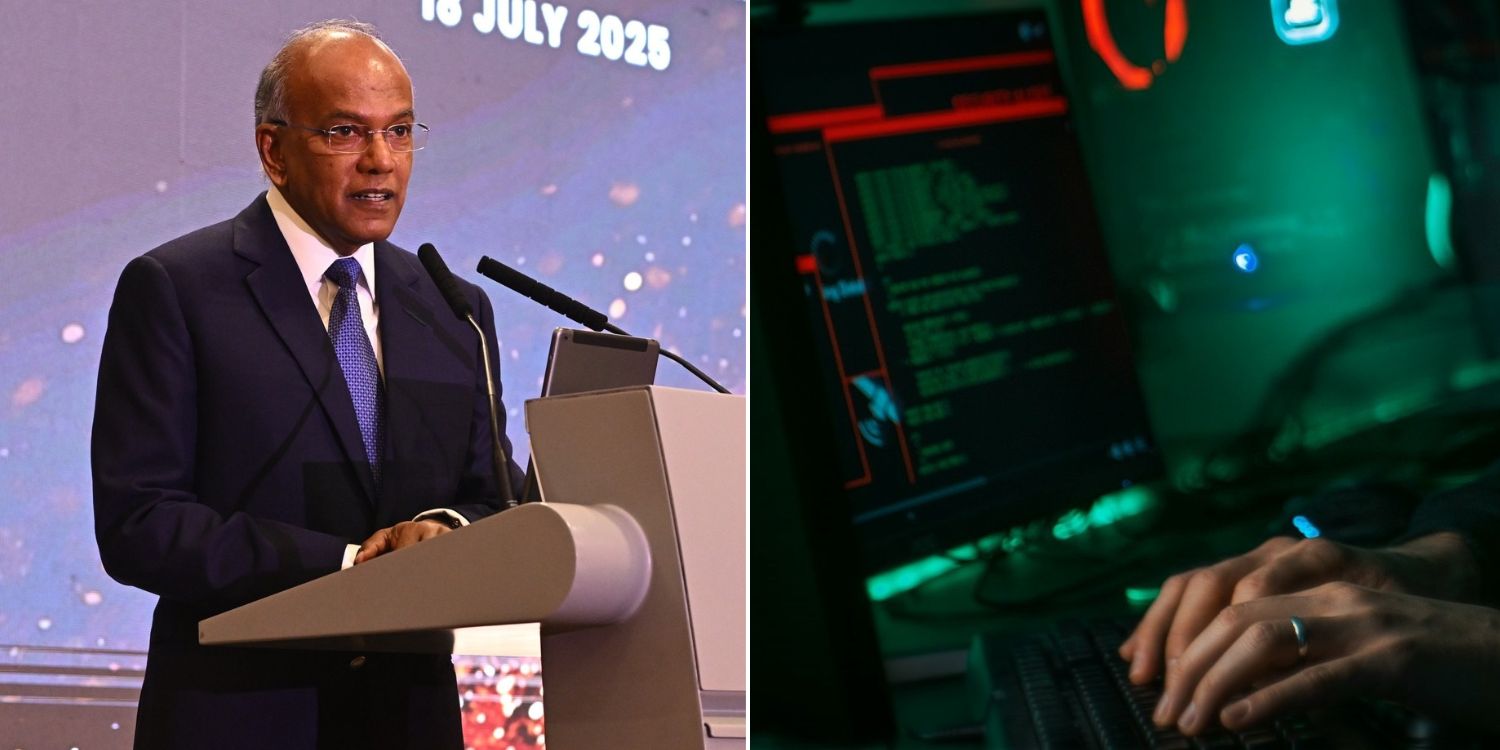 S’pore under attack by cyber espionage group, critical infrastructure under threat: shanmugam