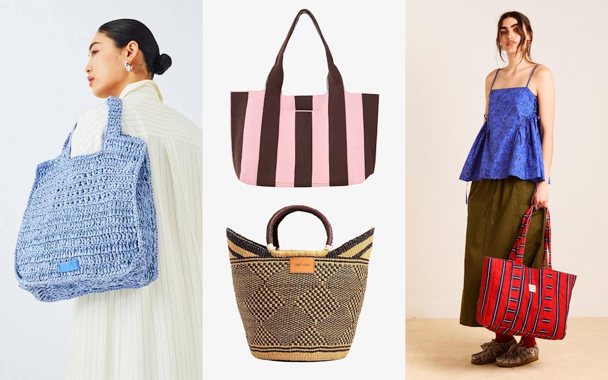 A tale of two totes: These beach bags are seaside-to-city staples