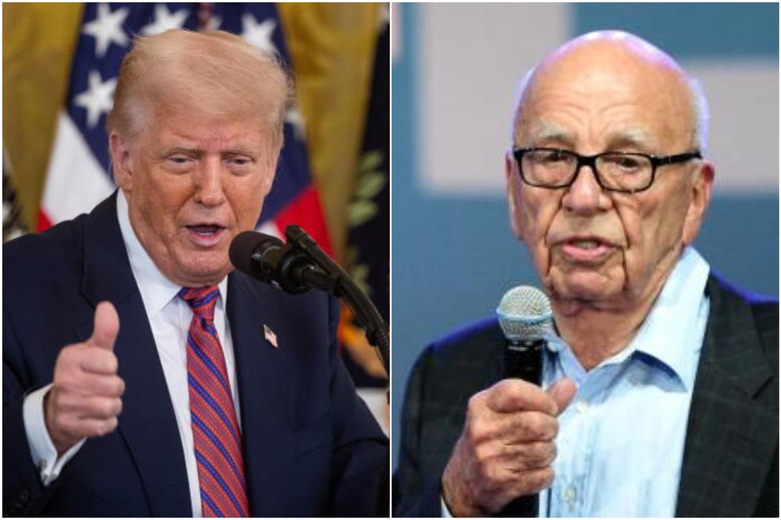 Trump sues Dow Jones, News Corp, Rupert Murdoch, WSJ reporters for libel, court records show