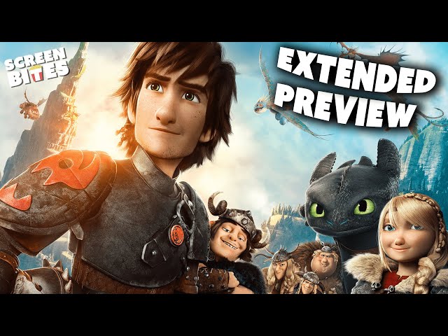 How To Train Your Dragon Extended Preview | Screen Bites