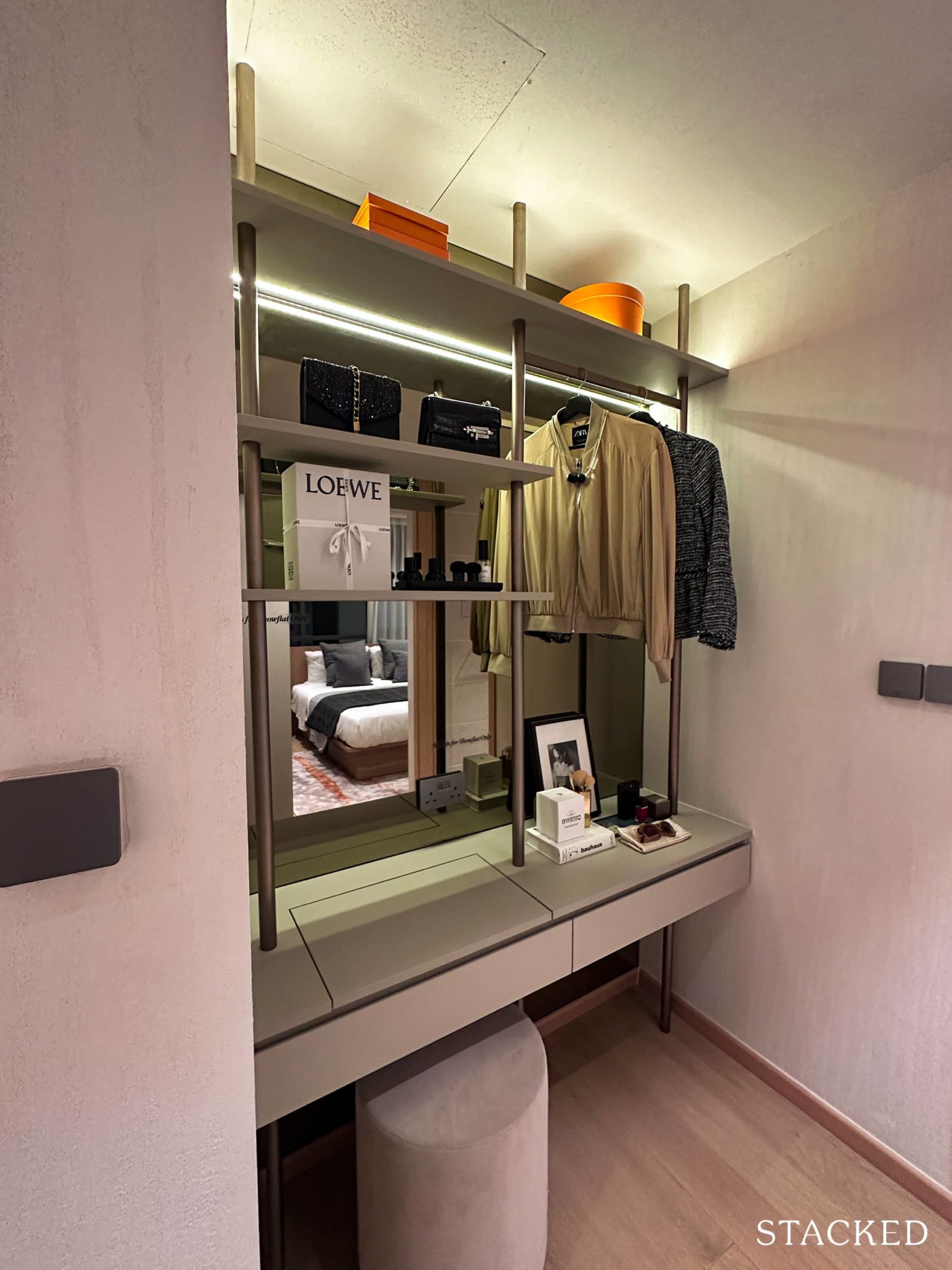 The trick to seeing through a condo showflat (most buyers never do this)