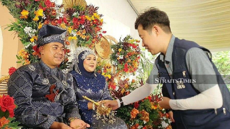 Traditional Malay wedding charms AARDO international civil servants