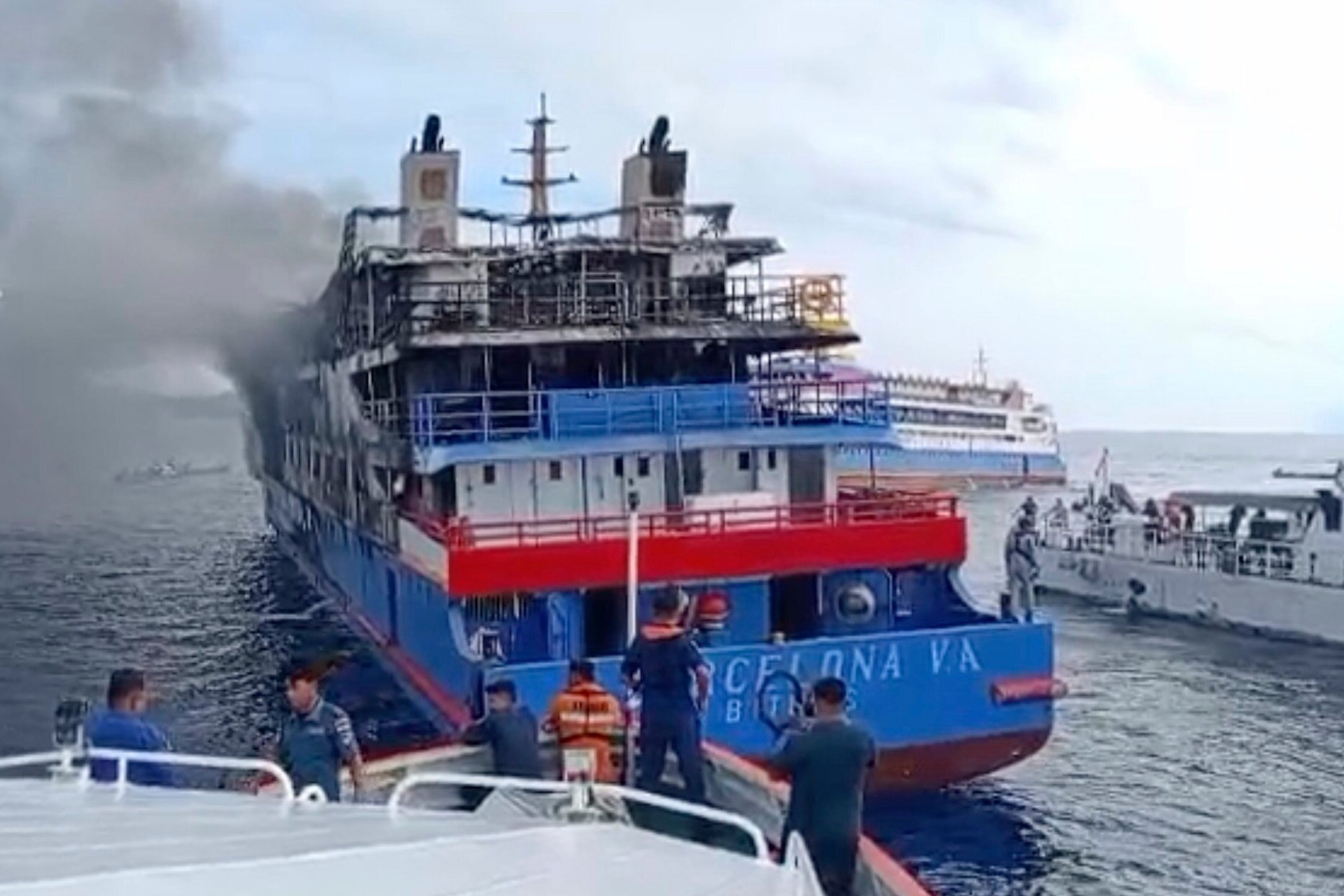 Passenger Ship Fire Kills at Least 3 People in Indonesia