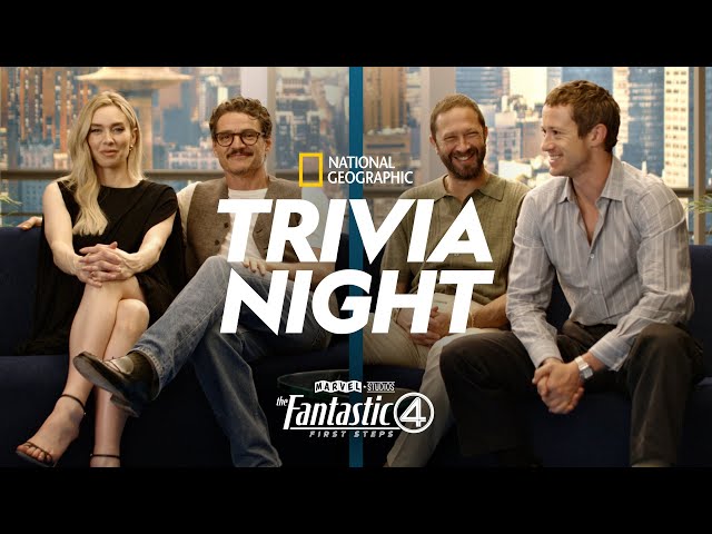 The Fantastic Four Play Animal Superpower Trivia | The Fantastic Four: First Steps | Nat Geo