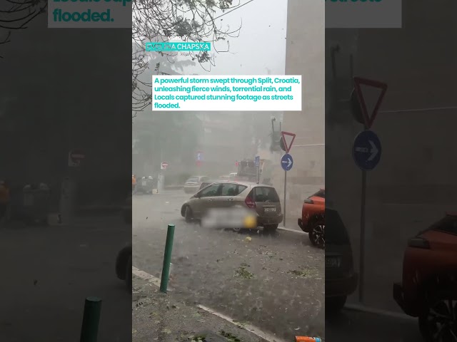 Fierce Weather In Croatia