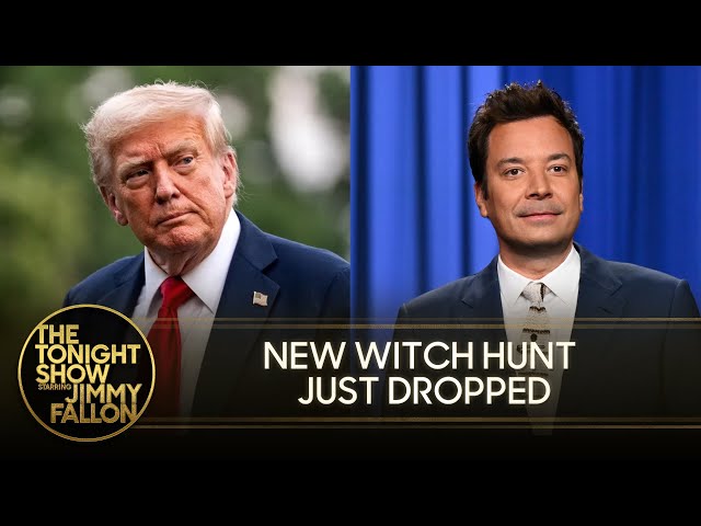 Trump Rages Over Epstein "Witch Hunt" Saga as DOJ Plans Ghislaine Maxwell Meeting | The Tonight Show