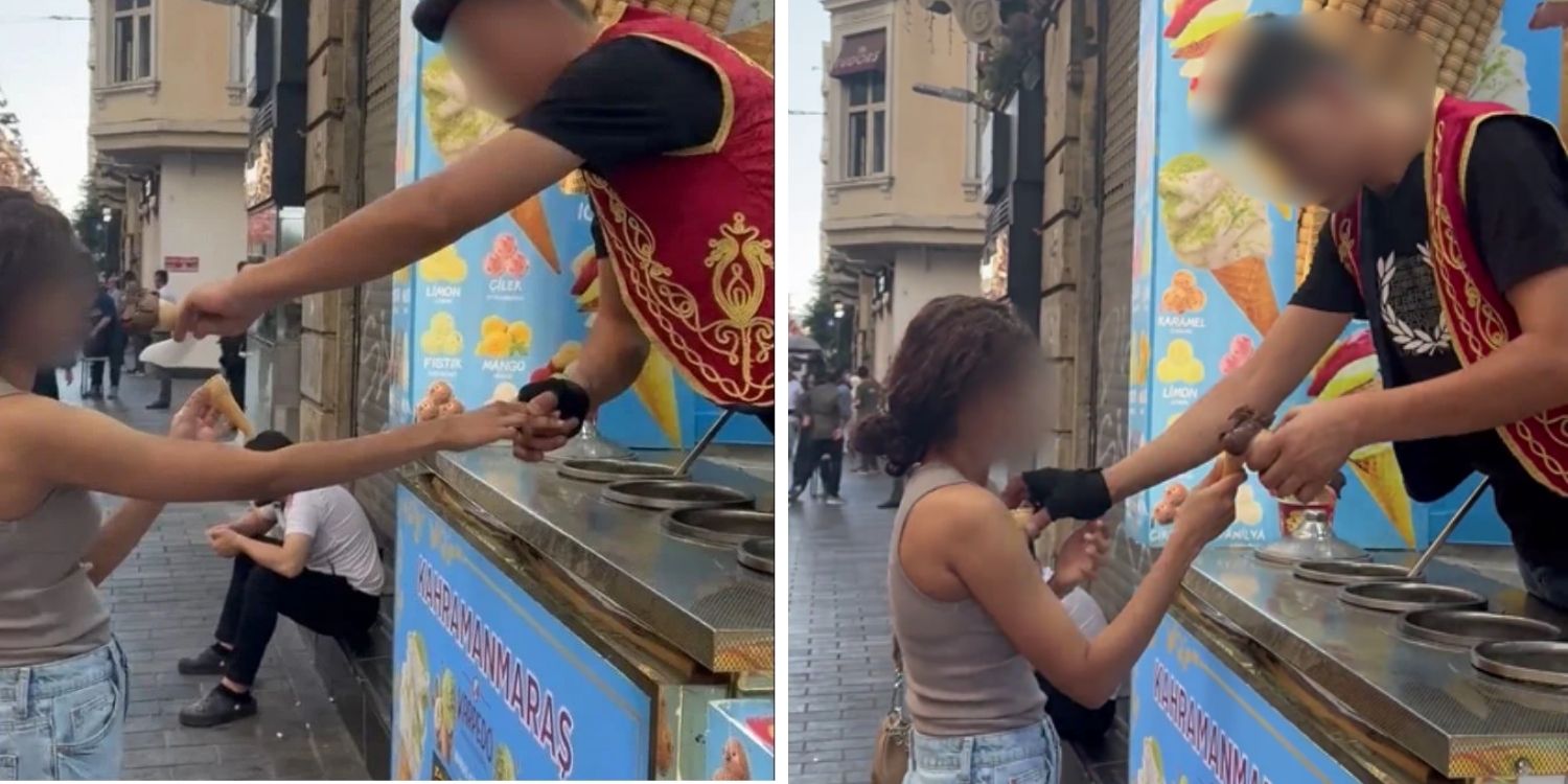 Turkish ice cream stall ‘sealed’ after seller sexually harassed customer