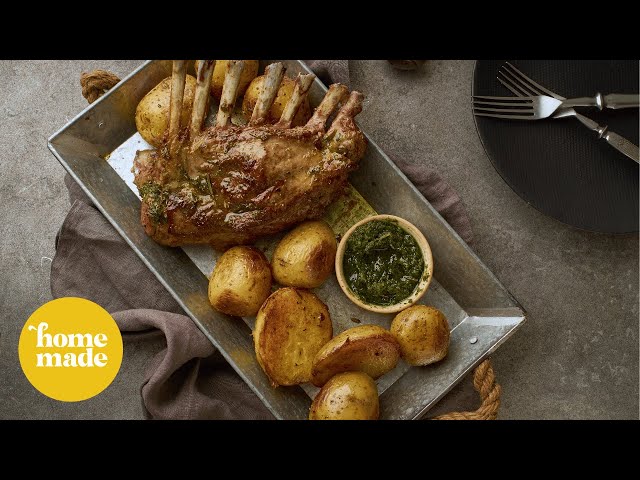 Herb-Crusted Rack of Veal: A Step-by-Step Class