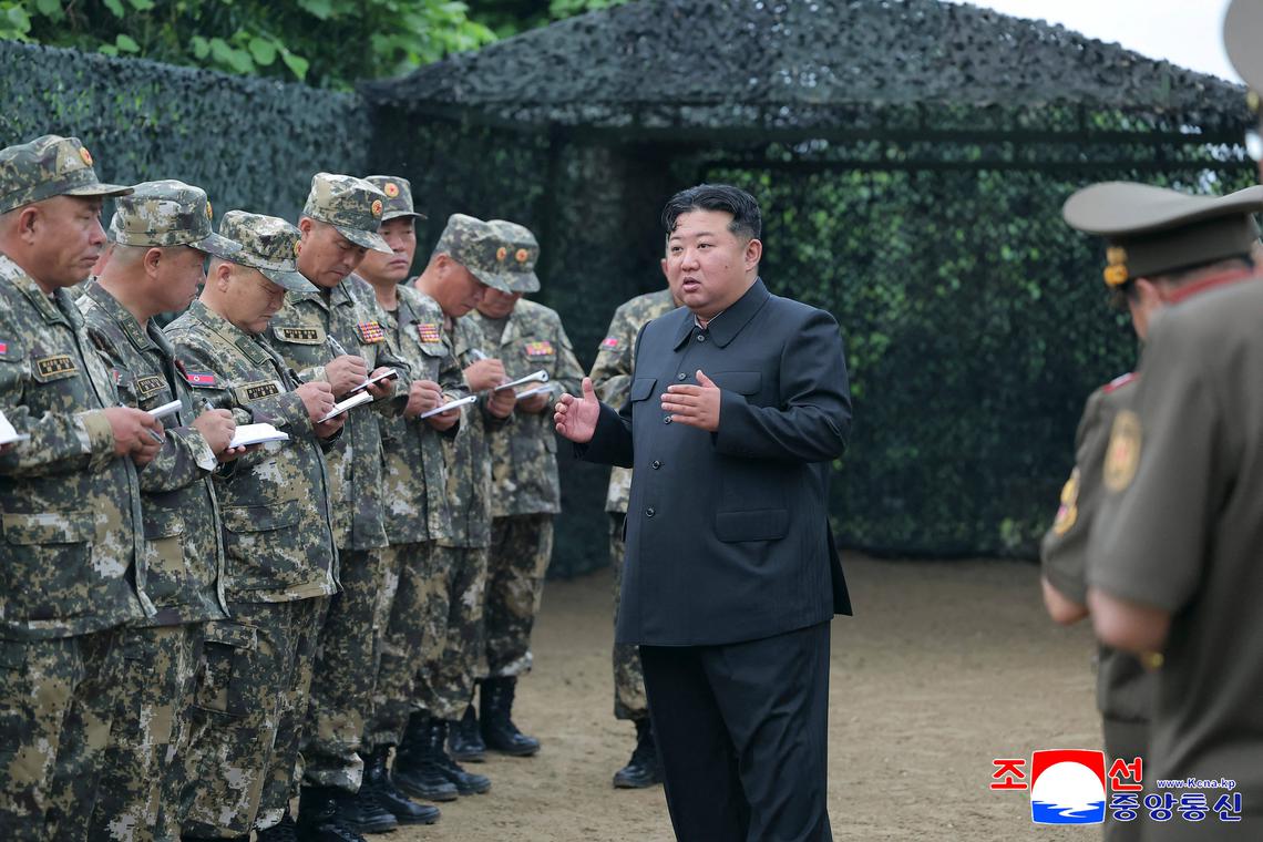North Korea’s Kim urges troops to prepare ‘for real war’