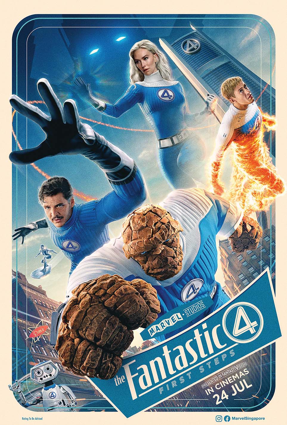 “The Fantastic Four: First Steps”　英雄片也可以温情满满，两配角最抢镜！