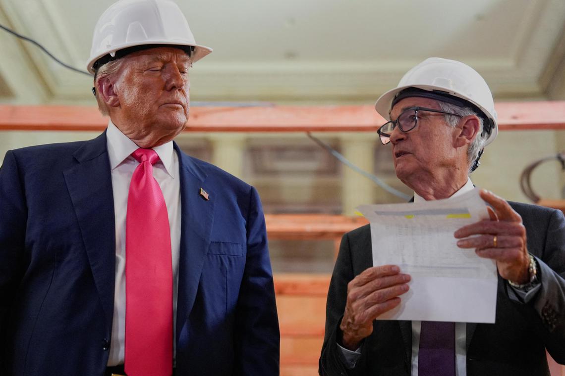 Trump, Fed chief Powell bicker during tense central bank visit