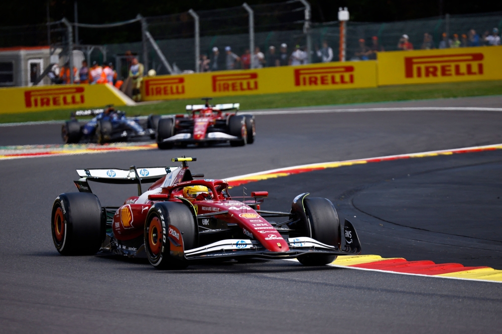 Hamilton suffers unprecedented spinning knockout in Belgian GP sprint qualifying