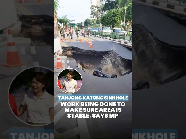 Tanjong Katong sinkhole: Area being scanned for stability, safety