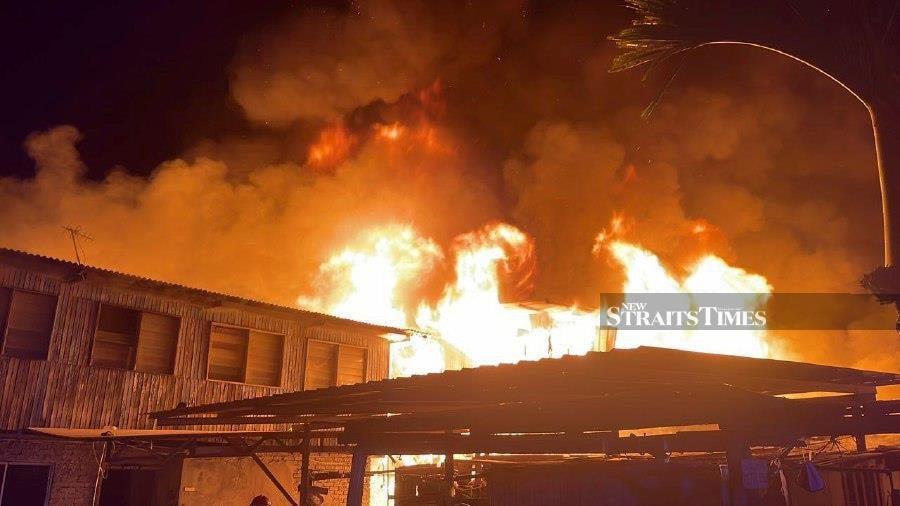 40 houses destroyed in two separate fire incidents in Sabah
