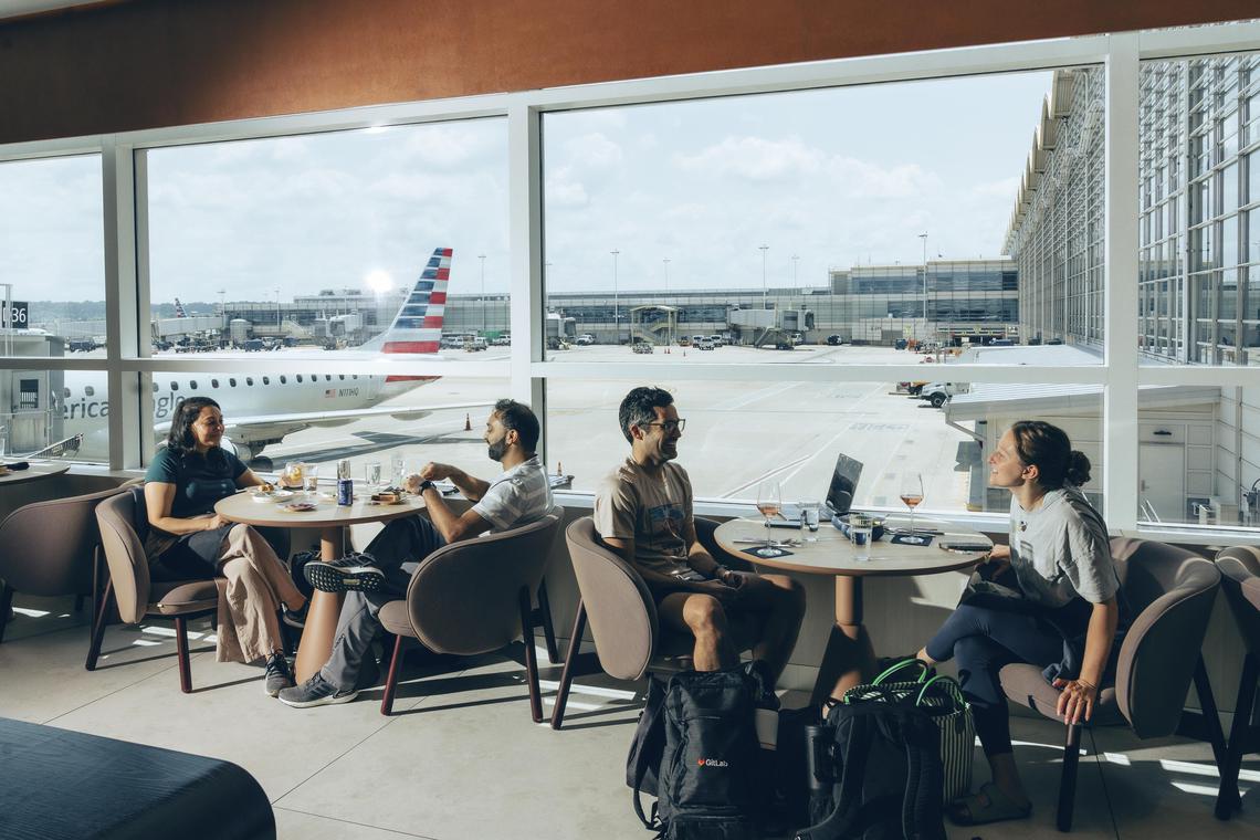 For the privileged few, airport food hits a new height of luxury