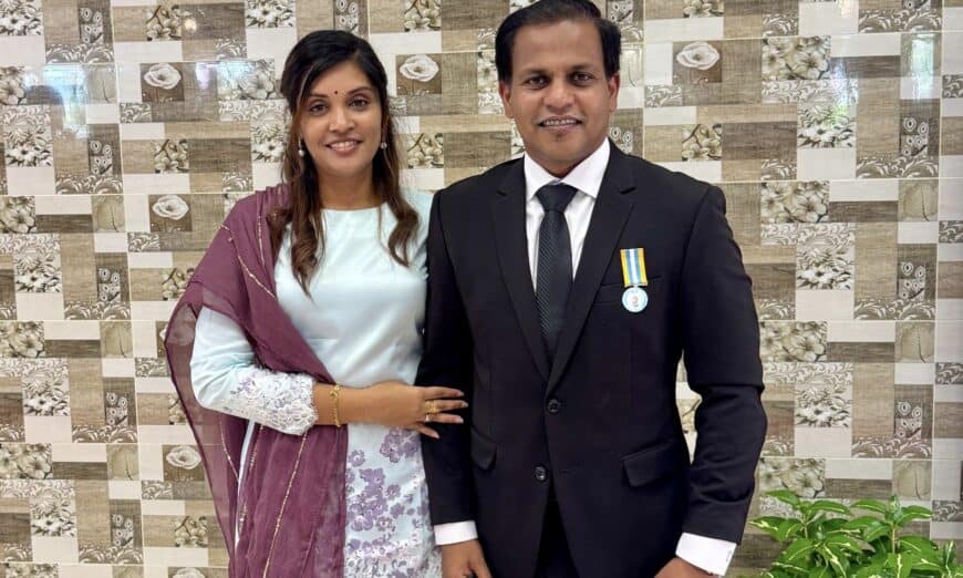Haydriaan Dass honoured with PJM award for uplifting youth through sports