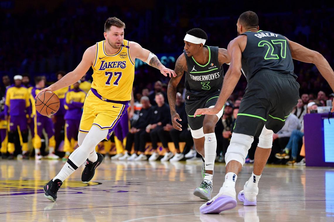 LA Lakers' Luka Doncic shows off summer shred in Men's Health