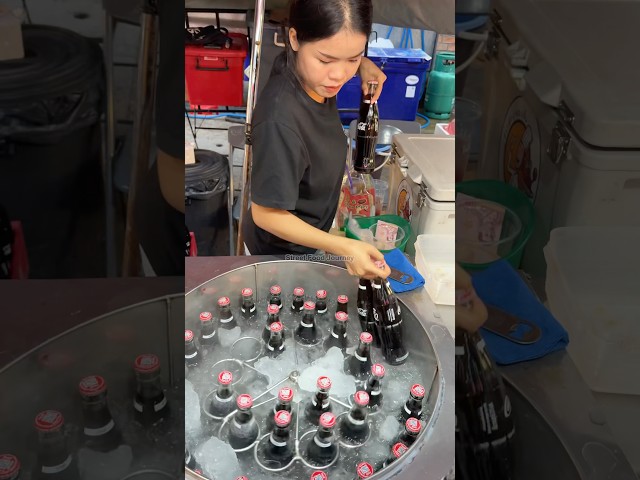 $1 Frozen Coke At Bangkok Night Market