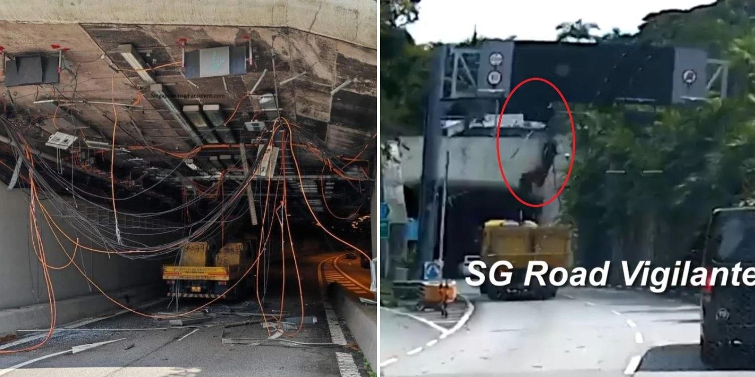 Crane attachment on lorry caused s$1.4M damage to CTE tunnel, driver charged