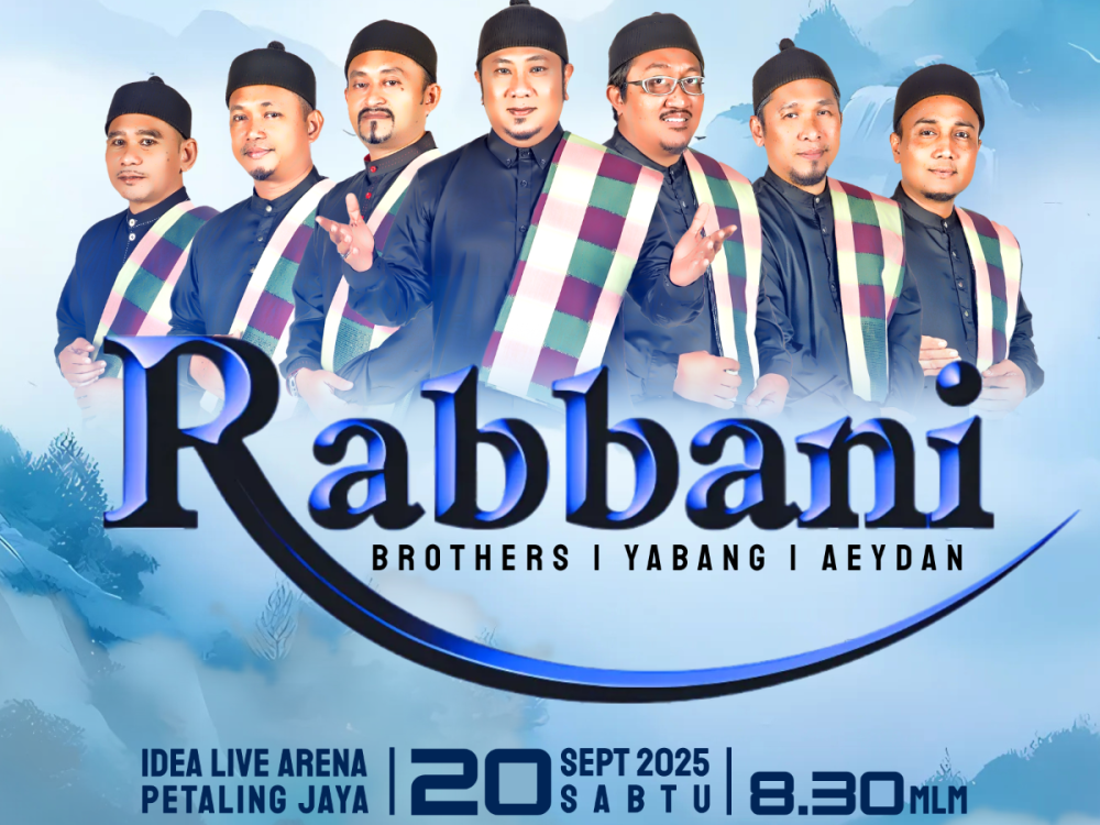 Legendary nasyid band Rabbani and more to hold mega concert at Idea Live Arena in PJ this September 20
