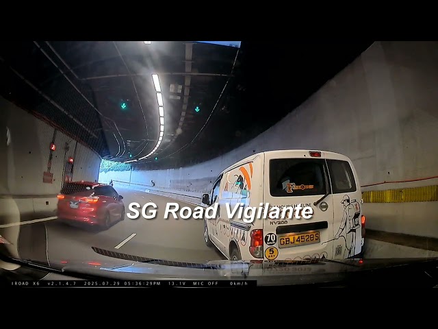 nissan from x-terminate roll back at tunnel exit .