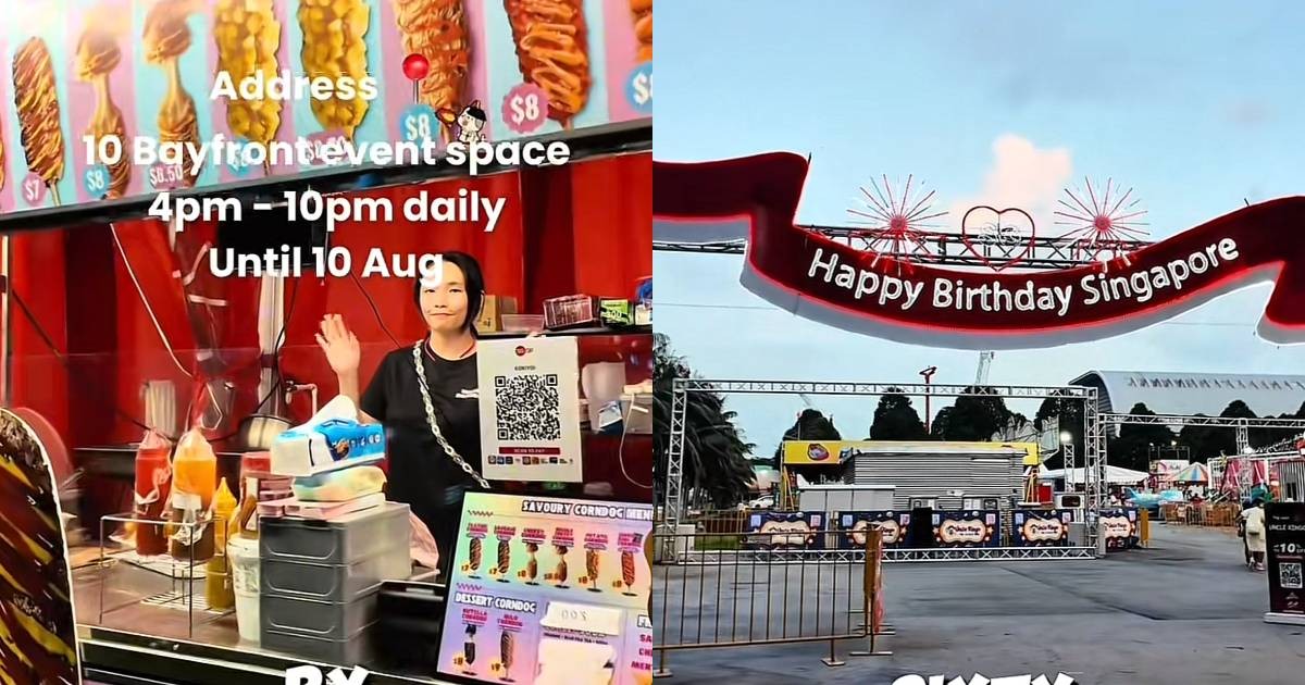 'On the verge of losing $10k': Vendors voice concerns about poor business at Bayfront SG60 food fair