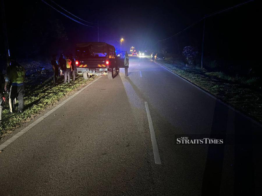 Two cyclists killed in hit-and-run incident in Muar
