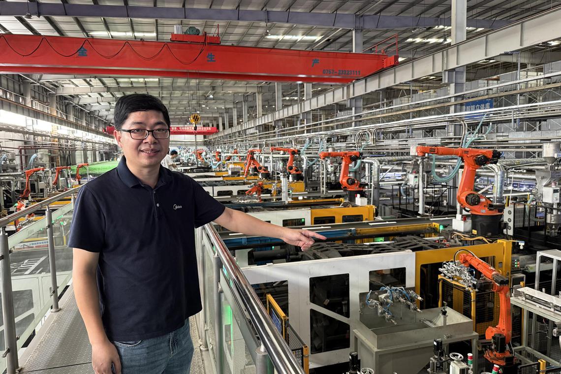 ‘Every day, we think about how to upgrade’: China’s factories see rise in robot adoption