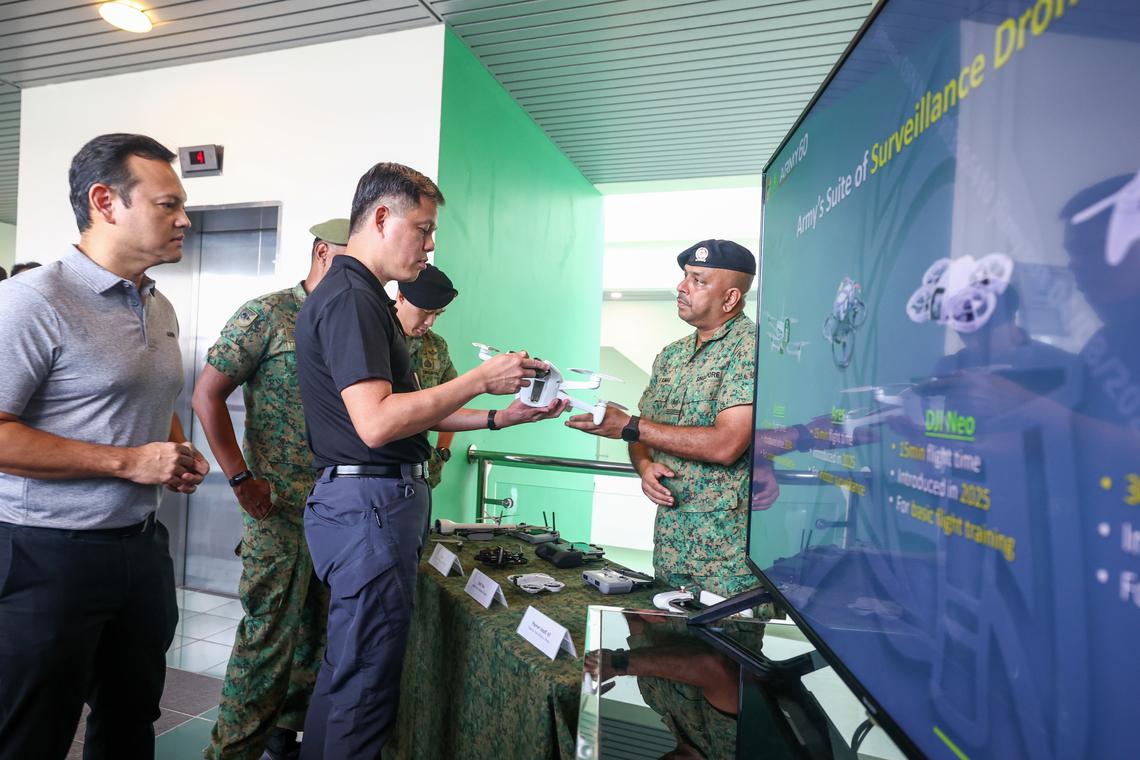 All recruits at BMTC will be trained to fly drones and counter them: Chan Chun Sing