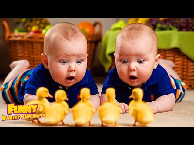Funniest Baby Playing Together - You Won't Stop Laughing! 😂 Funny Baby Videos