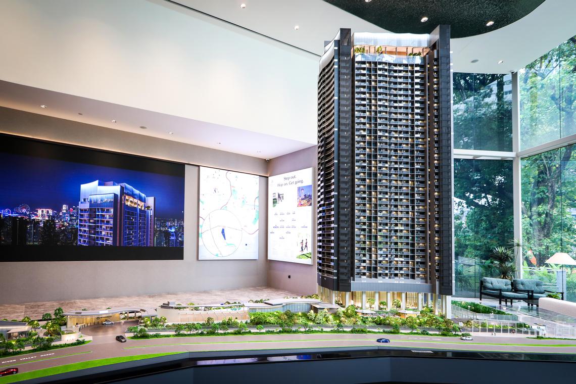 Buyers take up over 900 condo units at three new launches in Singapore over the weekend