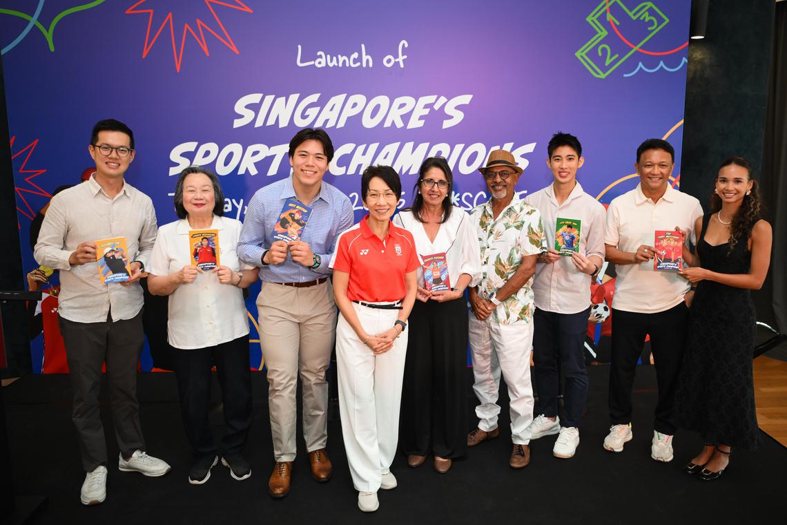S’pore National Olympic Council launches book series honouring local athletes in celebration of SG60